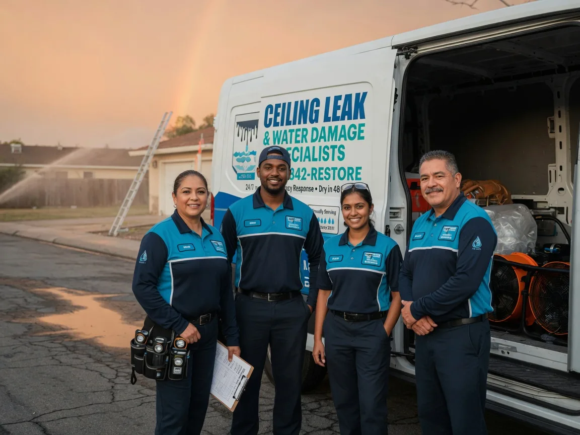 Ceiling Leak Cleanup company in Nevada City, CA