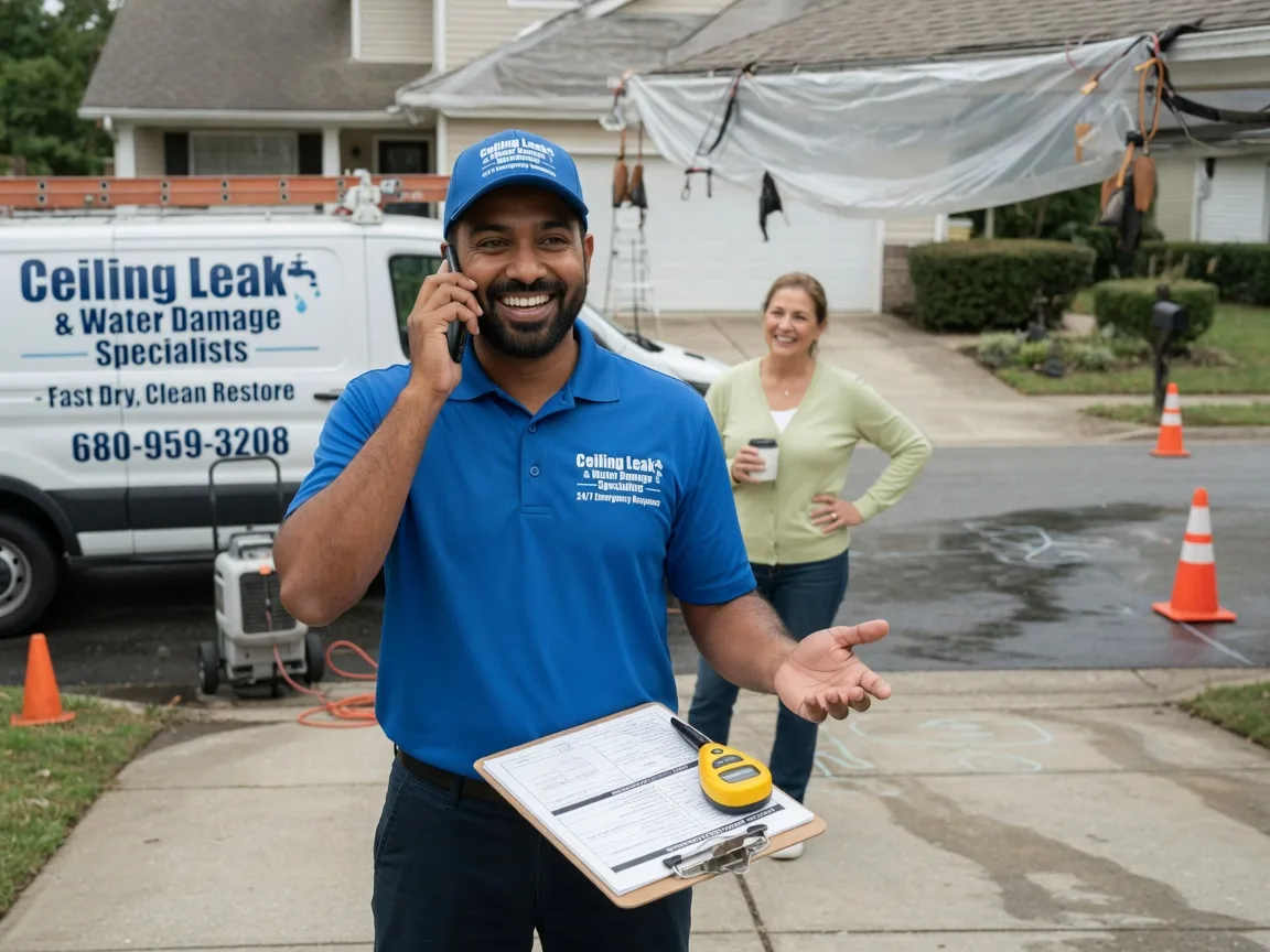 Ceiling Leak Cleanup Nevada City, CA FAQs